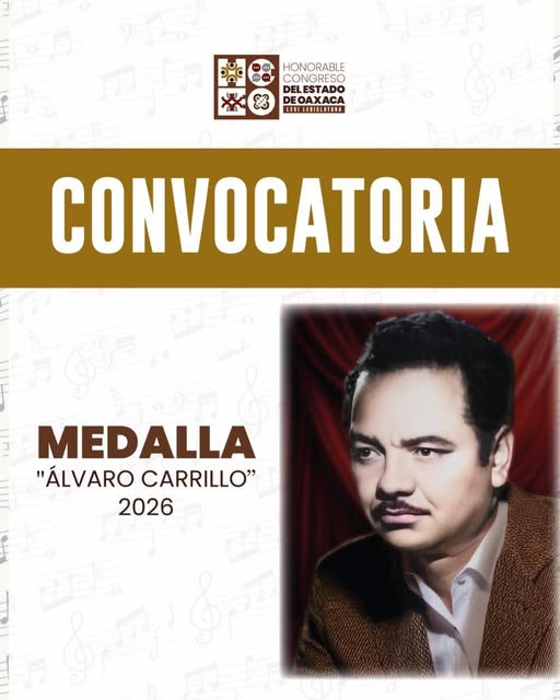 Convocatoria Medalla Álvaro Carrillo - Instituto Bolero México