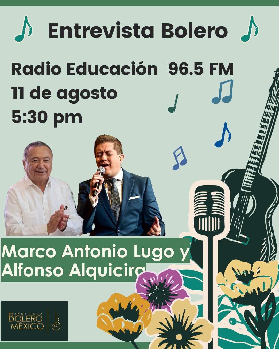 Entrevista Bolero: Marco Antonio Lugo y Alfonso Alquicira